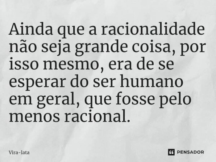 Um mundo melhor deveria existir