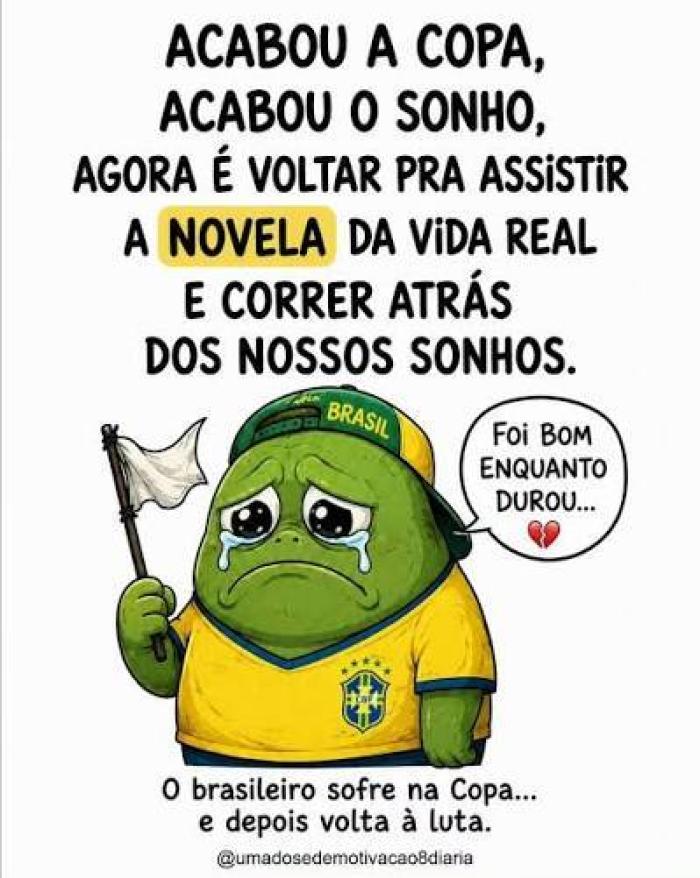 Quando a bola parar de rolar...
