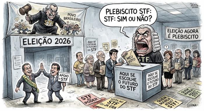 O risco da eleição transformada em plebiscito sobre o STF
