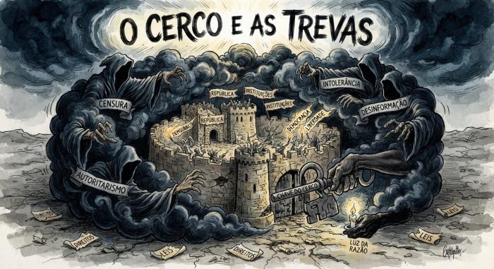 O CERCO E AS TREVAS