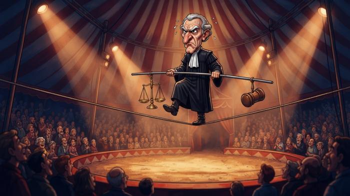 O Supremo na corda bamba