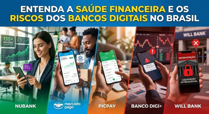 Panorama das Fintechs e Bancos Digitais no Brasil: