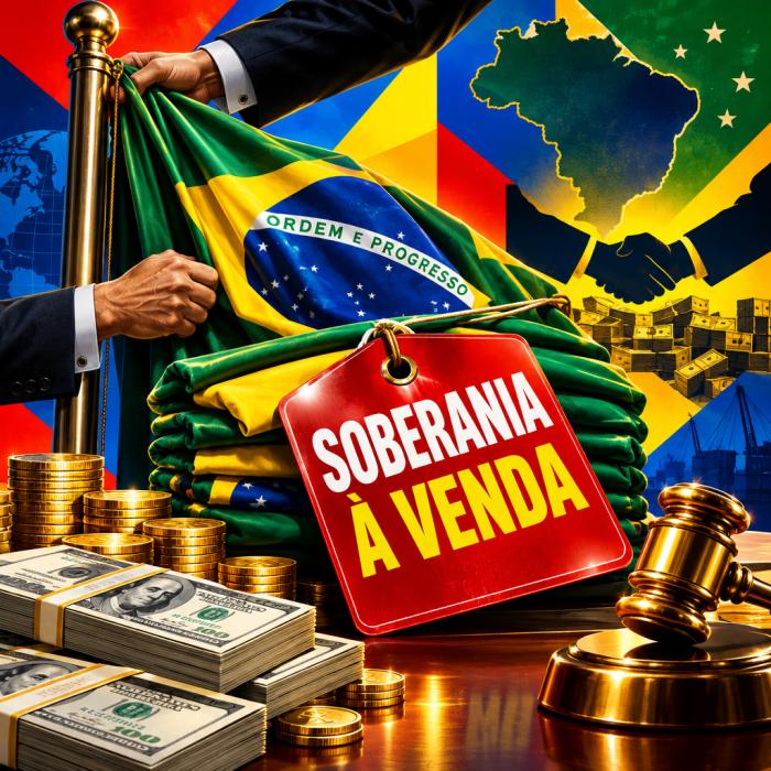 SOBERANIA À VENDA: