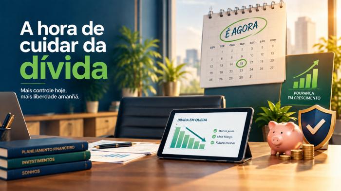 A hora de cuidar da dívida