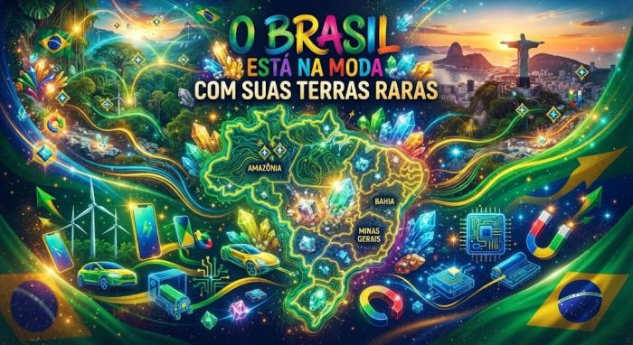O Brasil e suas terras raras