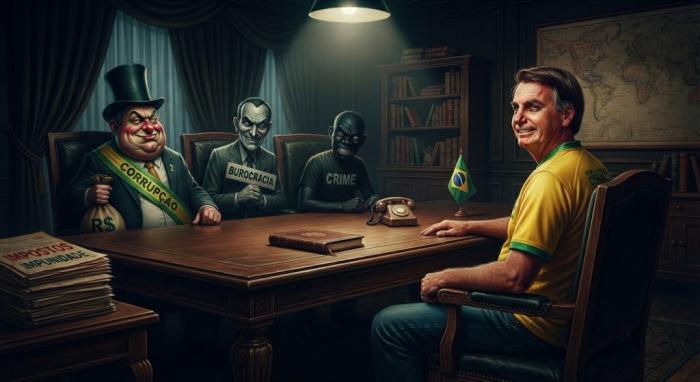 O Brasil como Refém: