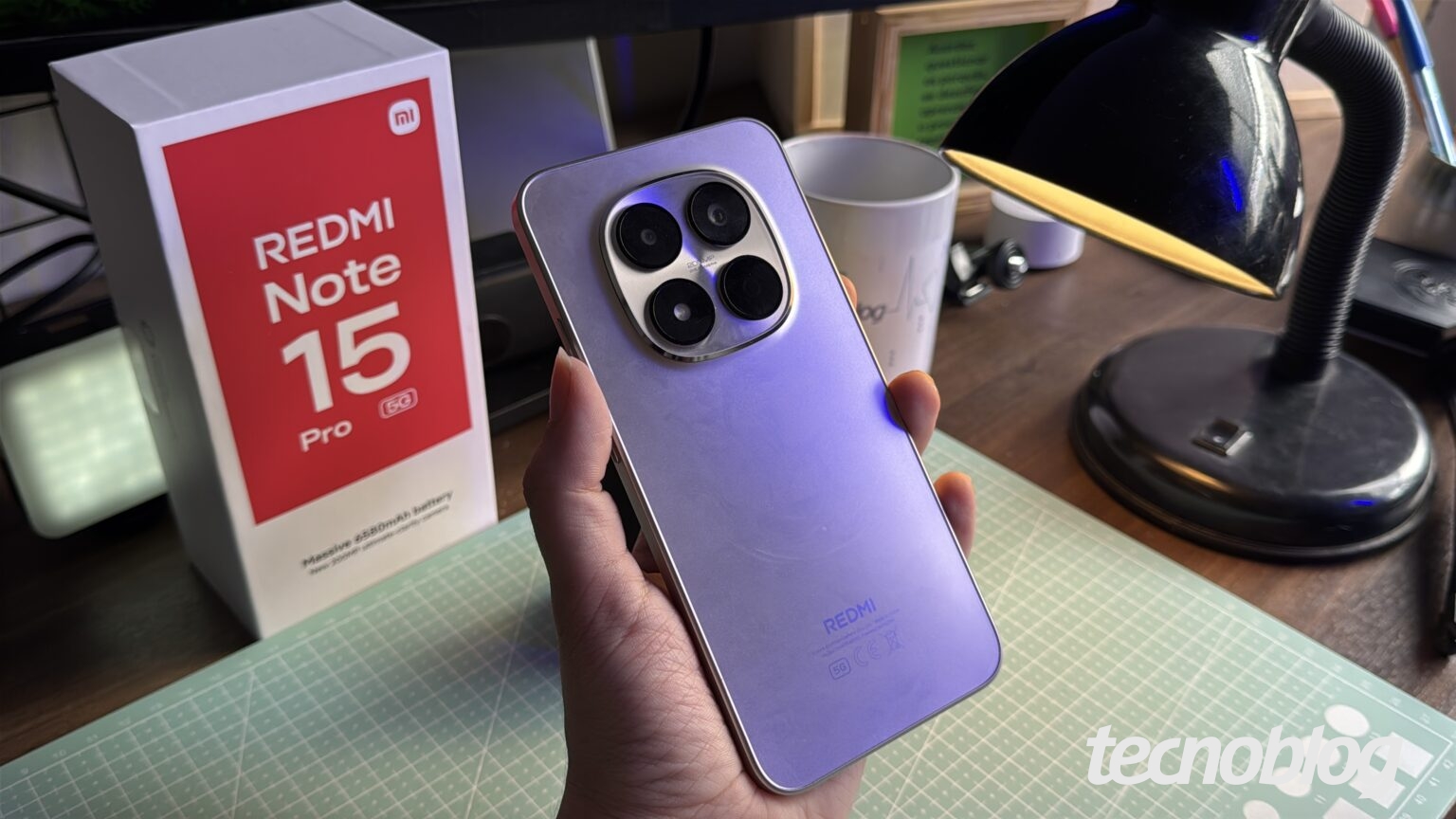 Review do Redmi Note 15 Pro 5G: resistência e bateria que impressionam