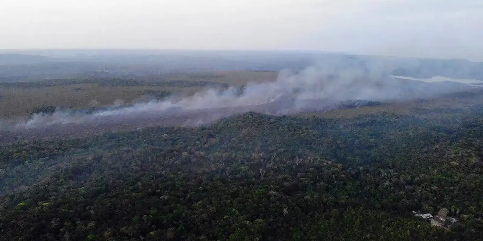 Governo intensifica reforços para combater incêndios no Pará