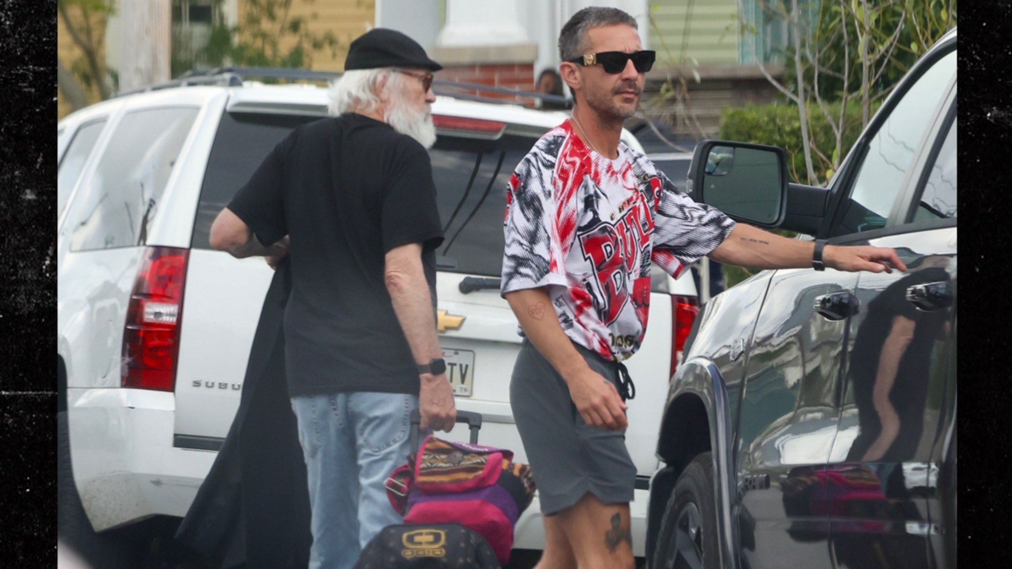 Shia LaBeouf Seen In Rome For Dad's Baptism After Court Approval
