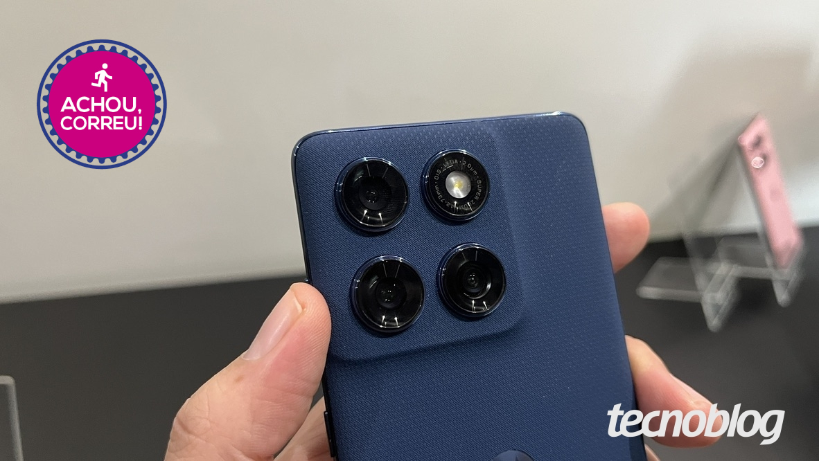 Motorola Edge 60 Pro (512 GB) cai ainda mais para 36% OFF no Mercado Livre