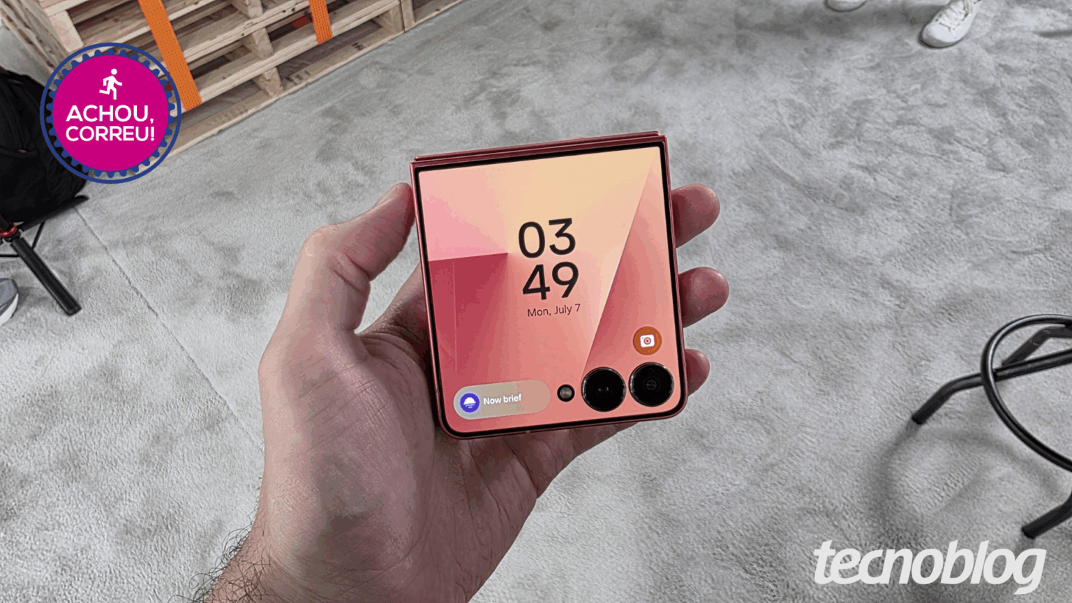 Galaxy Z Flip 7 (256 GB) cai mais para 30% OFF com novo cupom no Magalu