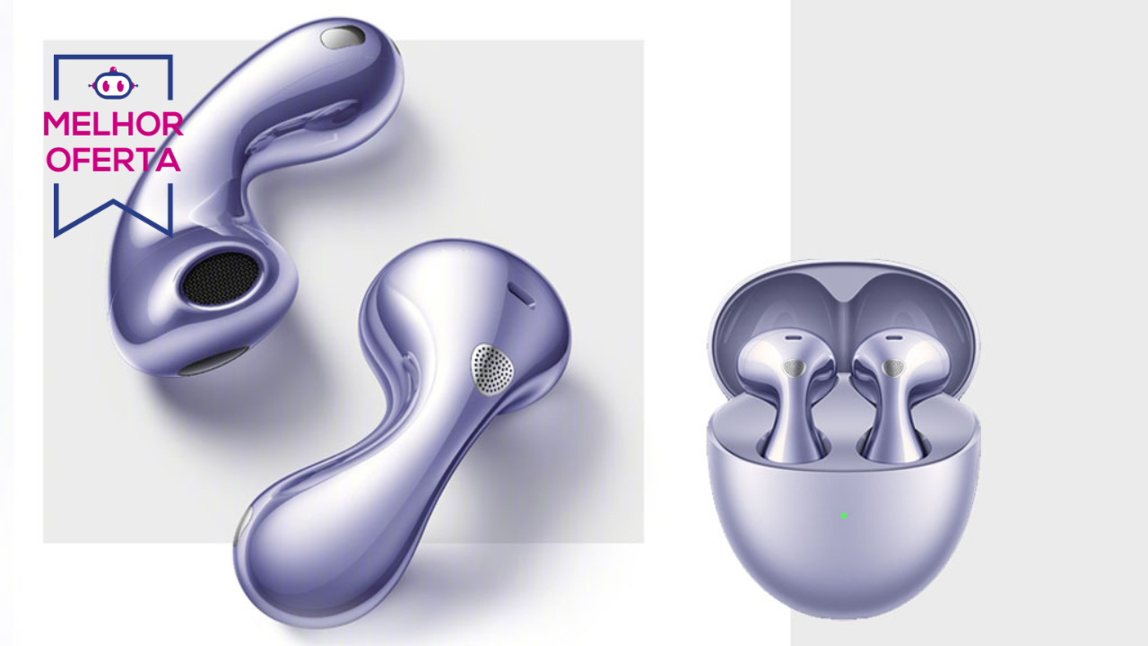 Huawei FreeBuds 6 tem 60% OFF em oferta em até 10x sem juros no Mercado Livre