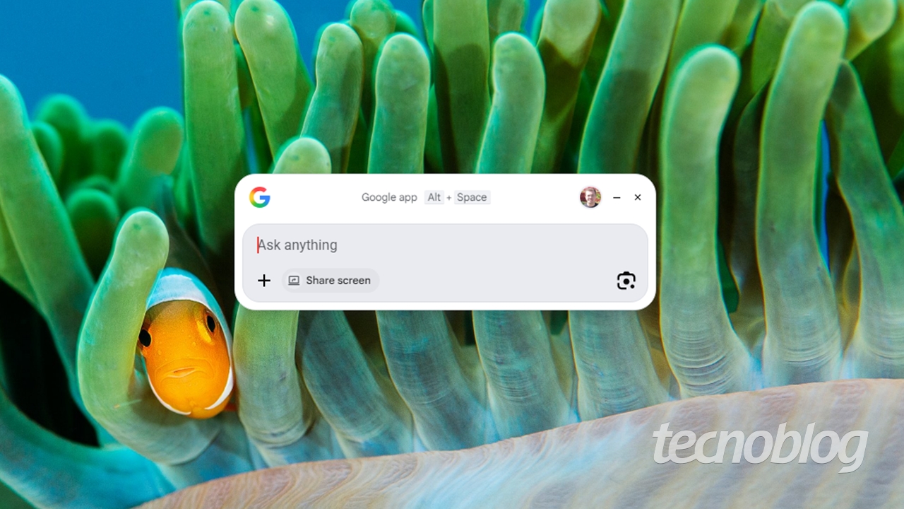 Google lança app para Windows com buscador e Modo IA integrados