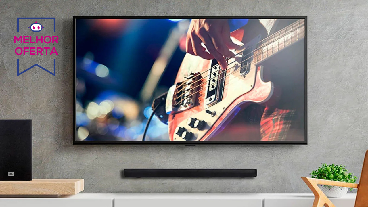 Soundbar JBL SB180 recebe 41% OFF em oferta por até 12x sem juros na Amazon