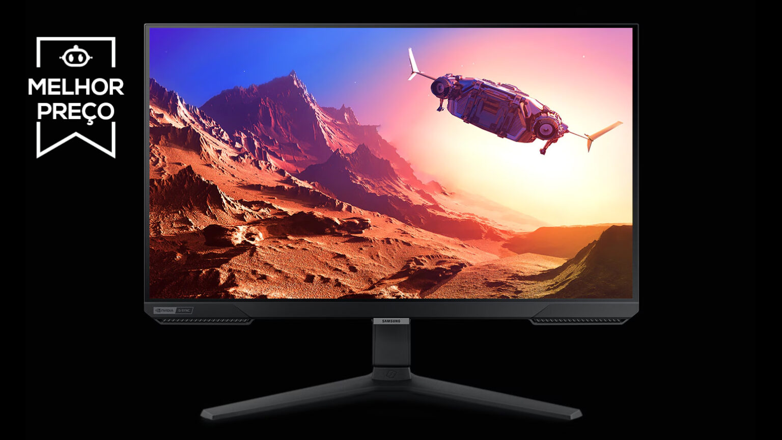 Monitor Samsung Odyssey G40 de 27″ tem 48% OFF com cupom no Mercado Livre