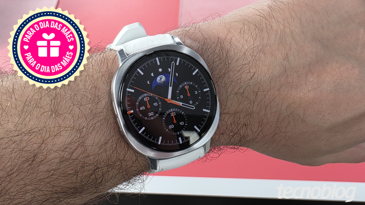 Galaxy Watch 8 tem melhor preço de 2026 em oferta de Dia das Mães no Magalu