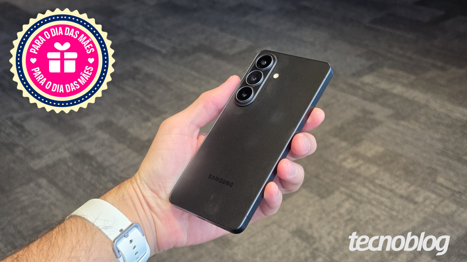Galaxy S26 (256 GB) tem desconto imbatível de 47% antes do Dia das Mães 2026