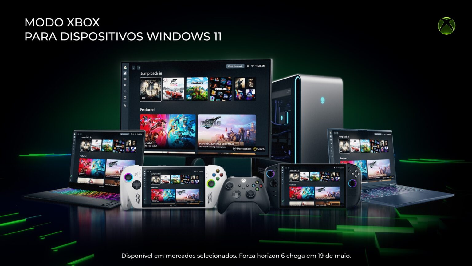 Modo Xbox chega oficialmente ao Windows 11