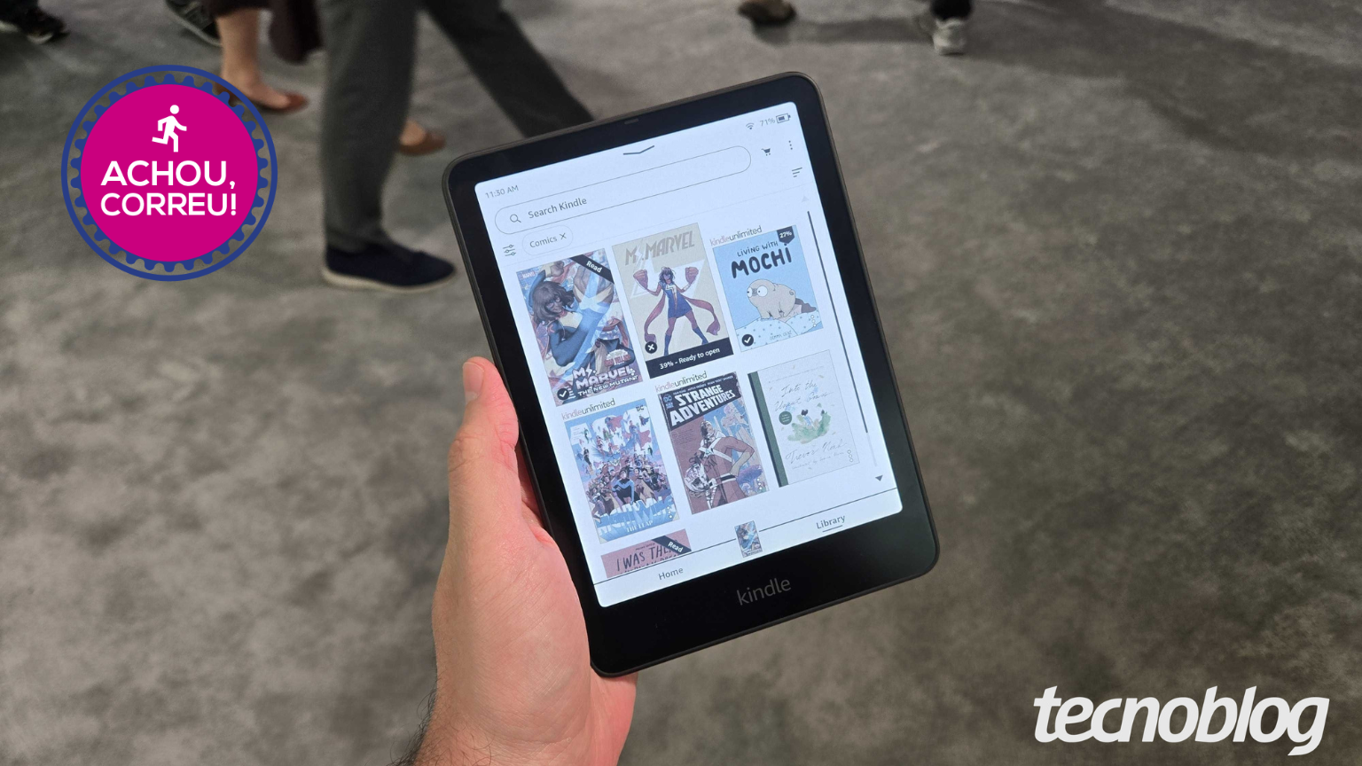 Kindle Colorsoft tem menor preço histórico em até 10x sem juros na Book Friday