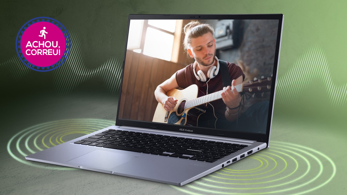 Notebook Asus Vivobook 15 com Ryzen 7 tem 32% de desconto em oferta na Amazon