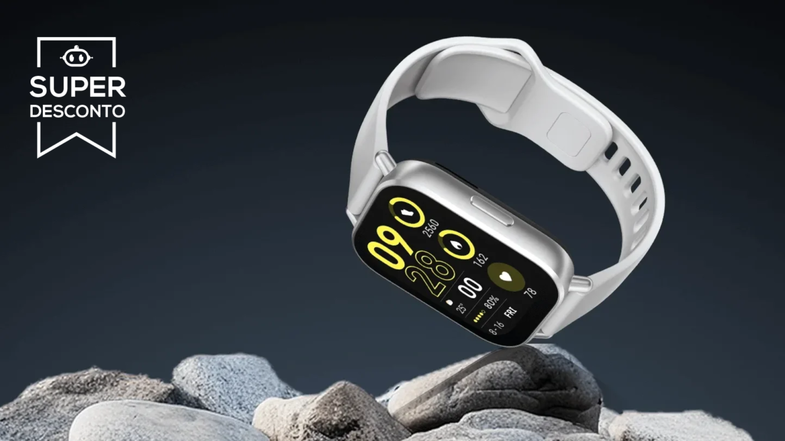 Redmi Watch 5 Active com tela de 2 polegadas despenca 63% em oferta no Mercado Livre