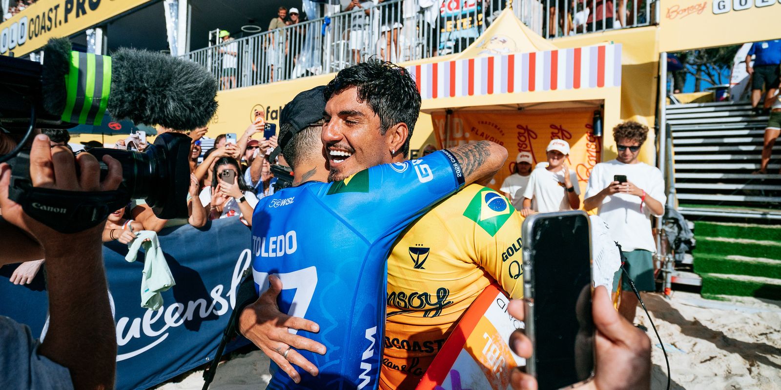 Surfe: Medina, Filipinho e Alejo avançam em etapa na Nova Zelândia
