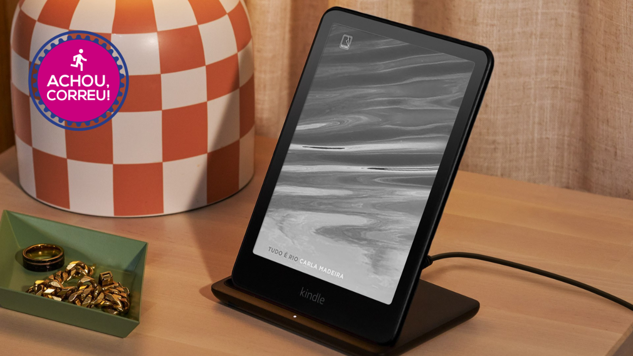 Kindle Paperwhite Signature Edition sai por até 10x de R$ 95,90 na Book Friday