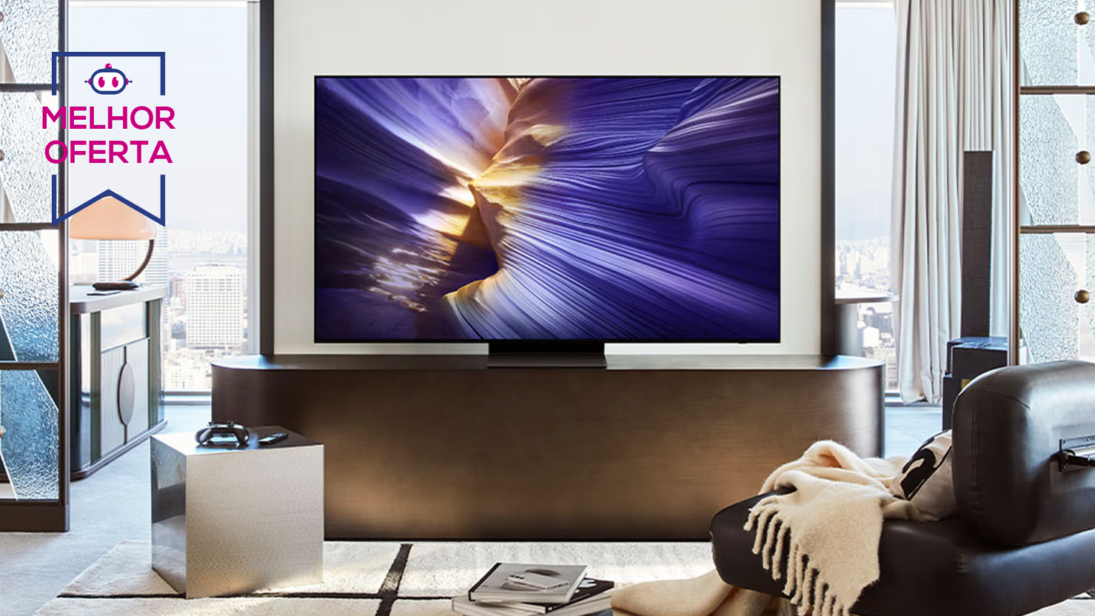 Copa do Mundo 2026: TV OLED Samsung 65″ tem menor preço histórico na Amazon