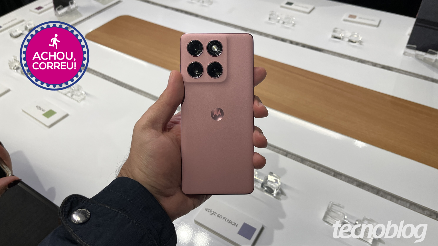 Motorola Edge 60 Fusion atinge menor preço desde março com cupom na Amazon