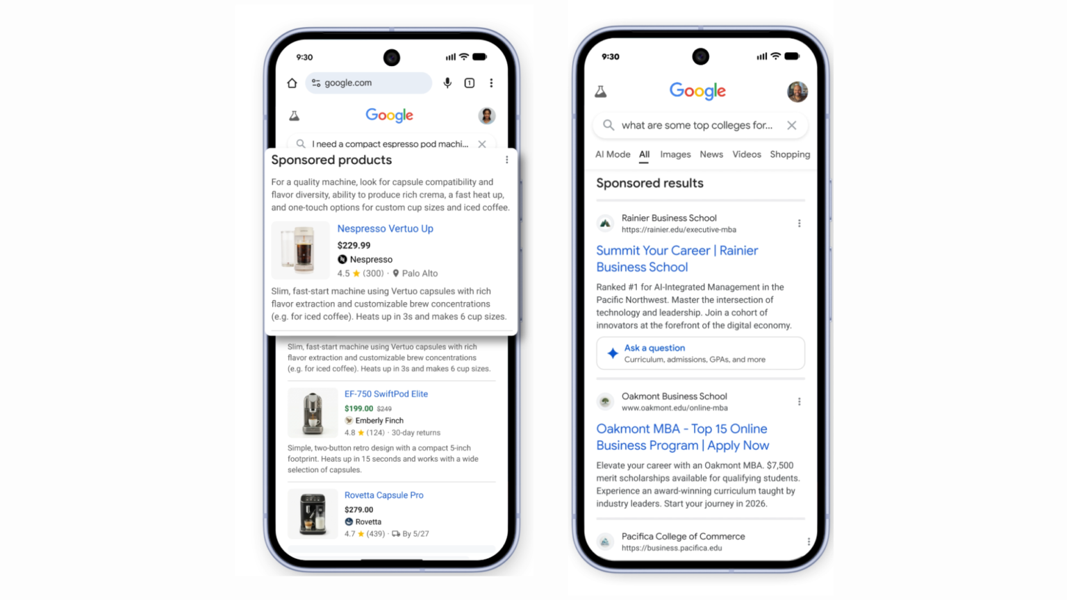 Google agora exibe anúncios nas respostas com IA na busca