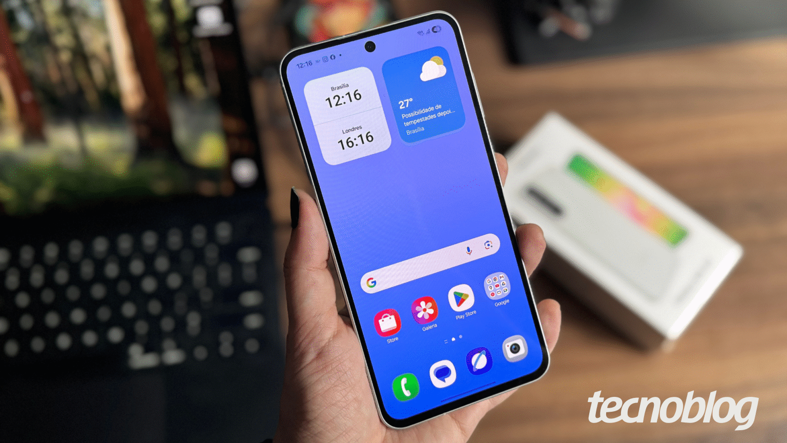 Galaxy A56 do Brasil começa a receber One UI 8.5