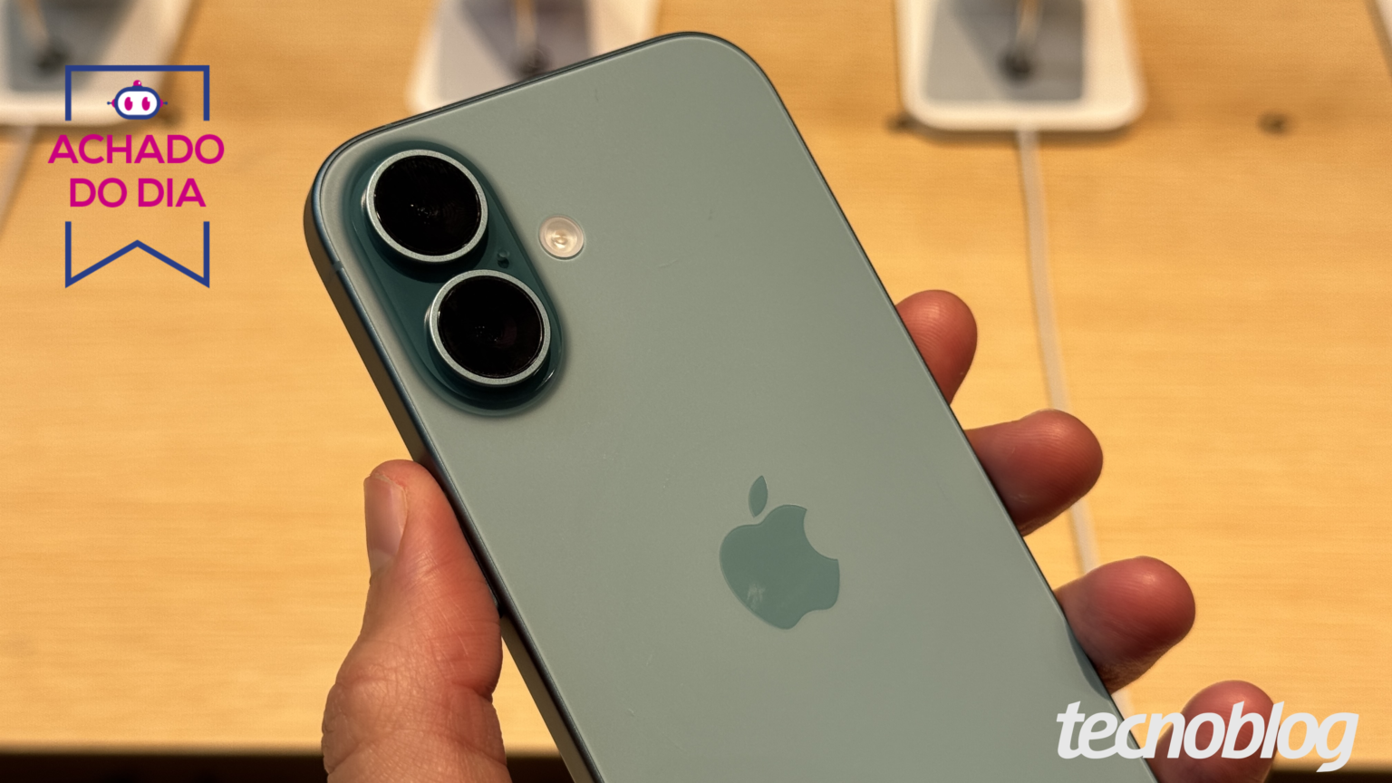iPhone 16 Plus volta a receber maior desconto do ano com 41% OFF na Amazon