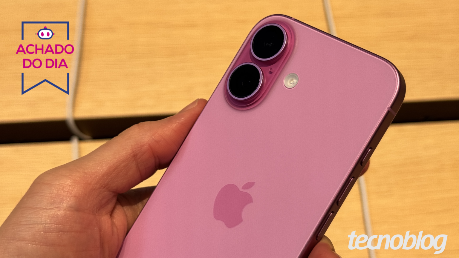 iPhone 16 atinge menor preço desde março com 44% OFF em promoção
