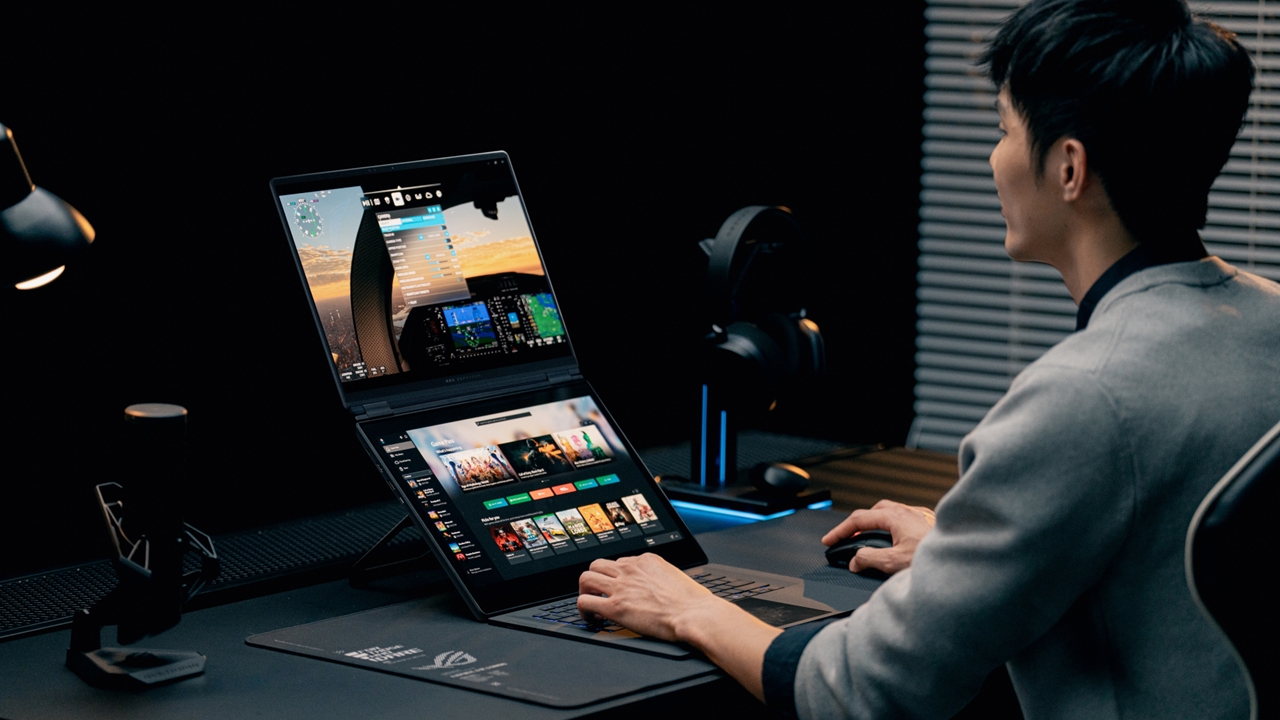 Notebook gamer de duas telas da Asus chega ao Brasil por R$ 65.000
