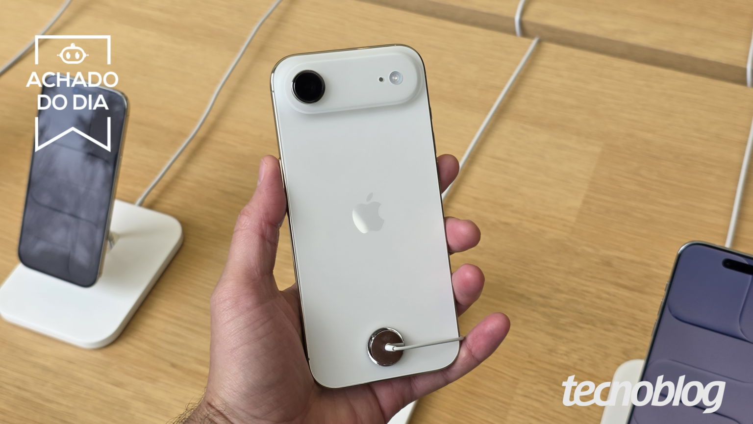iPhone Air (256 GB) tem melhor oferta recente com 36% de desconto