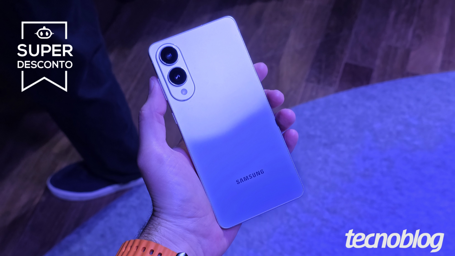 Galaxy S25 Edge (512 GB) tem impressionante 56% OFF com cupom no Mercado Livre