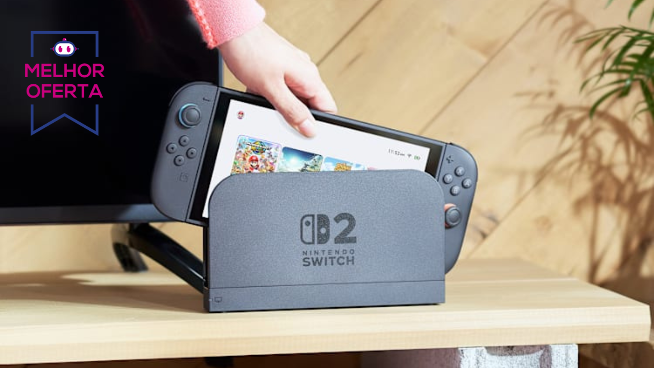 Nintendo Switch 2 sai por até 10x sem juros em promoção no Mercado Livre