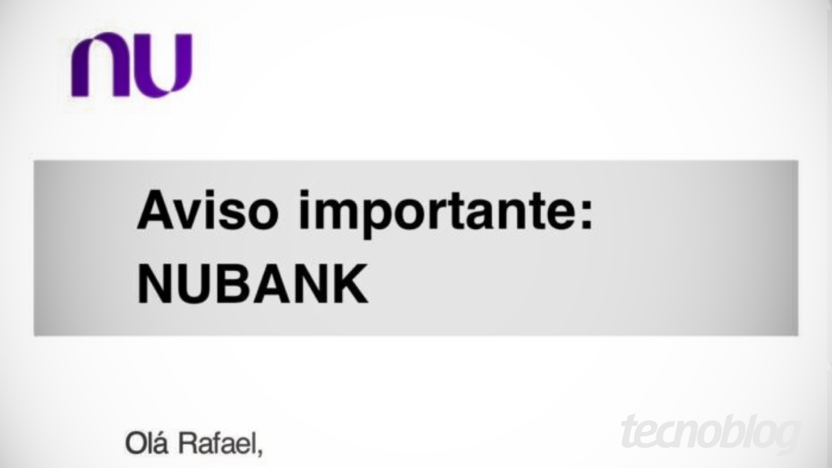 Nubank: alerta de liquidação extrajudicial foi erro operacional