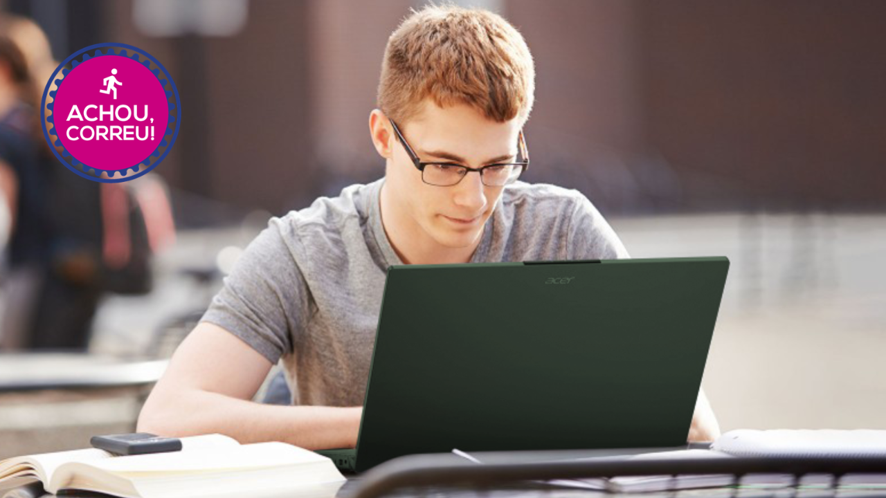 Notebook Acer Aspire Go 15 para estudos cai de preço antes das férias por até 10x