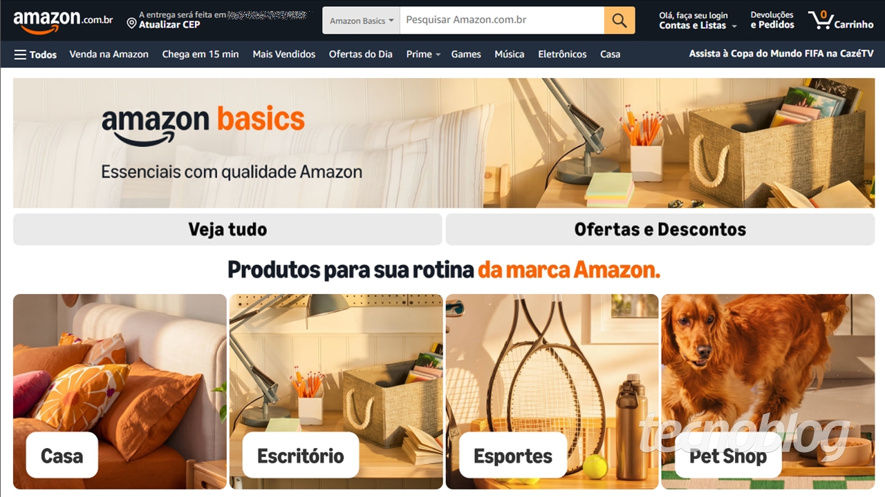 Amazon Basics: marca própria da Amazon chega ao Brasil com centenas de itens