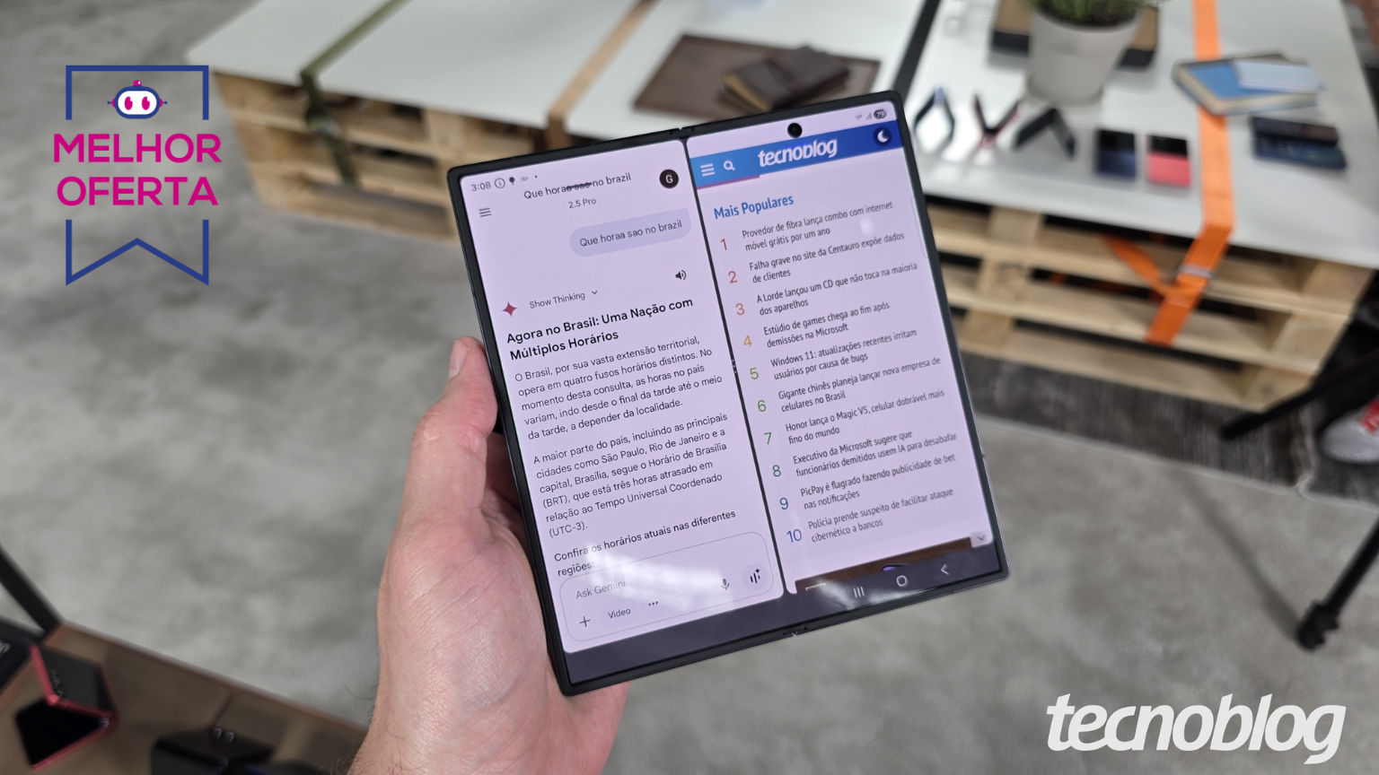 Galaxy Z Fold 7 (512 GB) segue caro, mas recebe a melhor oferta desde maio