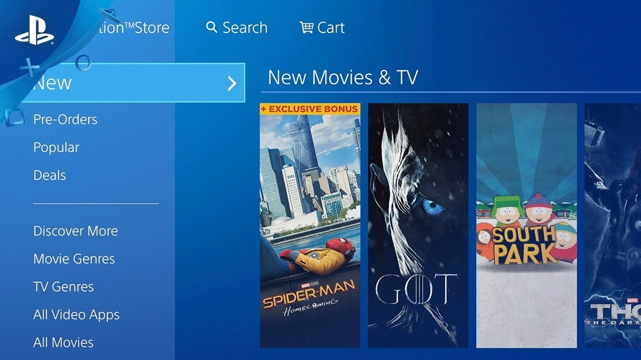 PlayStation Store apagará mais de 500 filmes comprados pelos clientes
