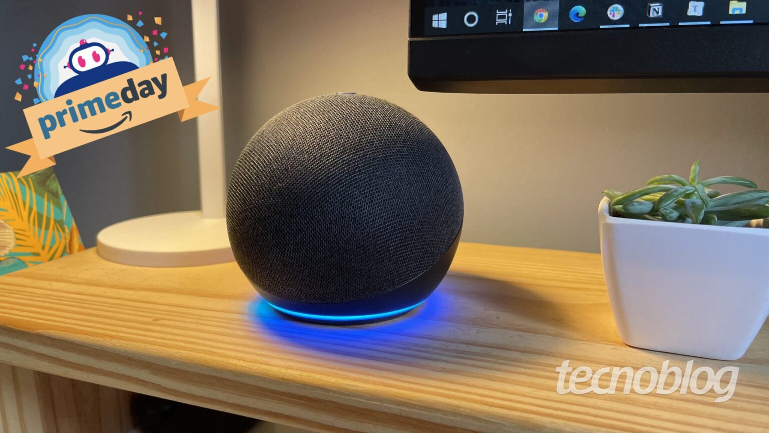 Echo Dot entra em promoção no Prime Day para quem busca Alexa baratinha