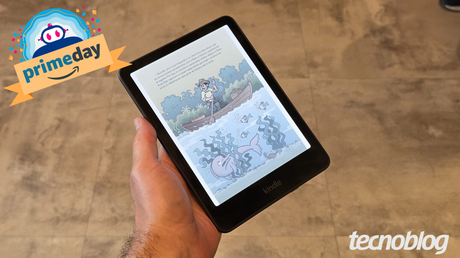 Kindle Colorsoft tem oferta histórica em até 10x sem juros no Prime Day 2026