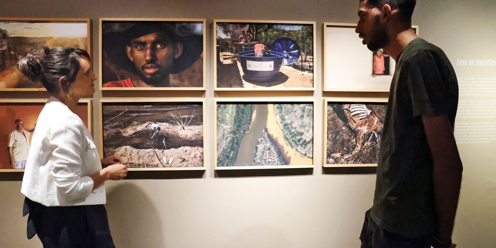 Rio recebe exposição sobre corrida mineral no Vale do Jequitinhonha