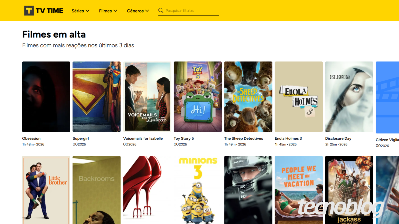 Adeus, TV Time: app de séries será encerrado após 15 anos