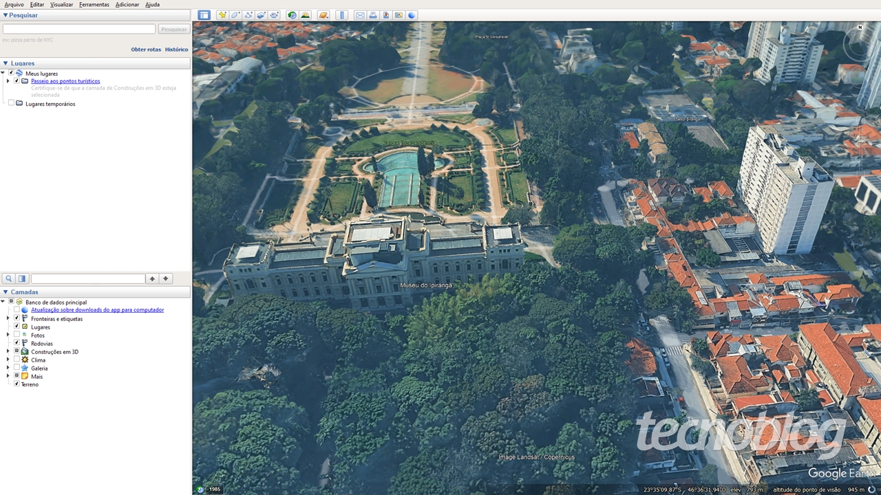 Baixe enquanto dá: Google Earth Pro para desktop será descontinuado