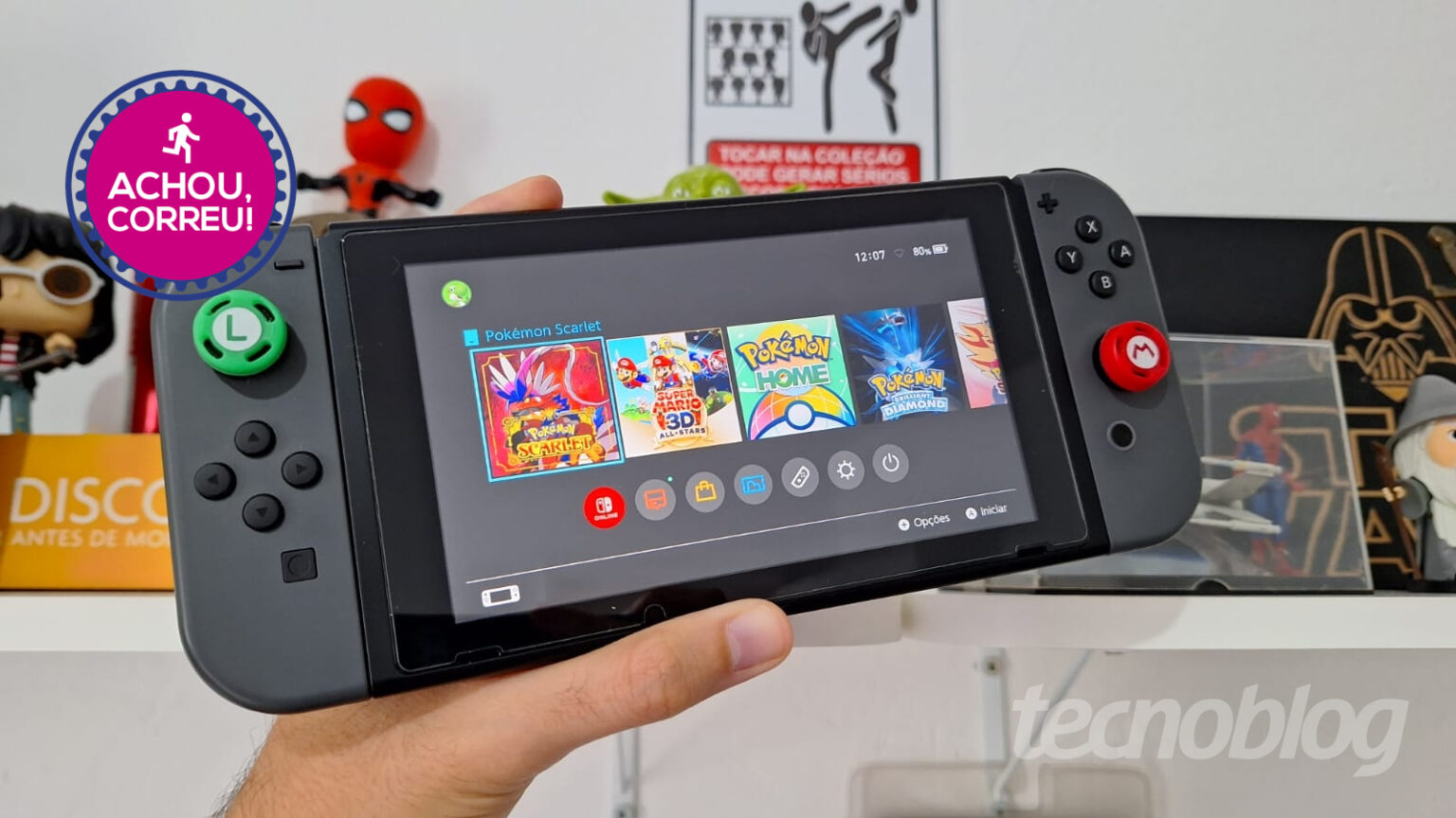 Nintendo Switch sai 37% mais barato nas férias com cupom no Magalu
