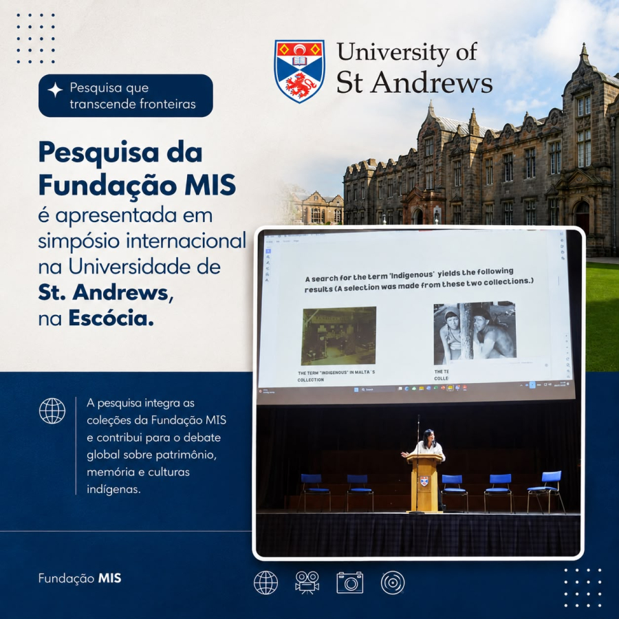 Pesquisa da F.MIS é apresentada em simpósio internacional na Universidade de St. Andrews, na Escócia