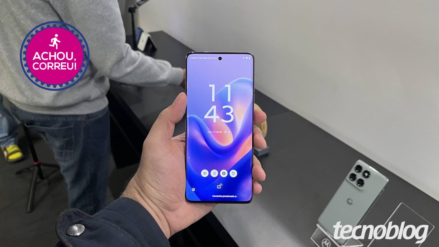 Só hoje: Motorola Edge 60 Pro atinge menor preço que vimos em 2026